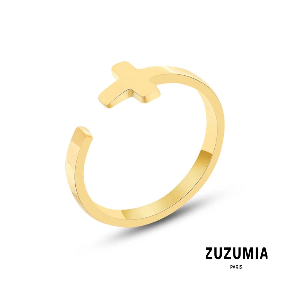 Cross Open Ring - zuzumia