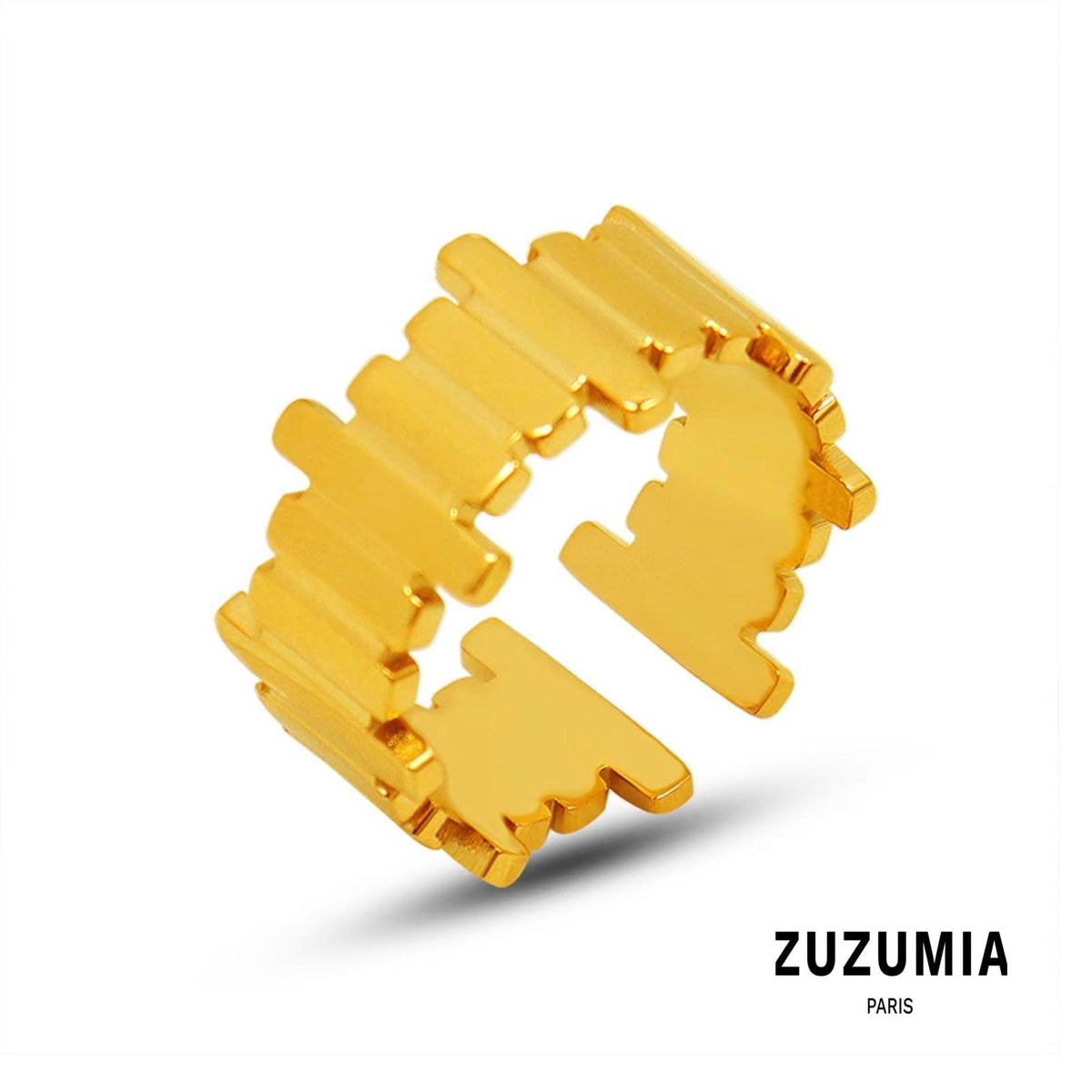 Wild Irregular Open Ring - zuzumia