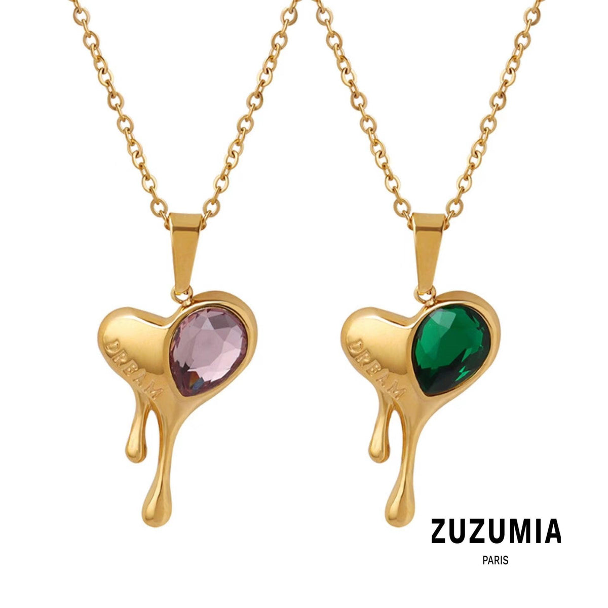 Heart Irregular Pendant Necklace - zuzumia