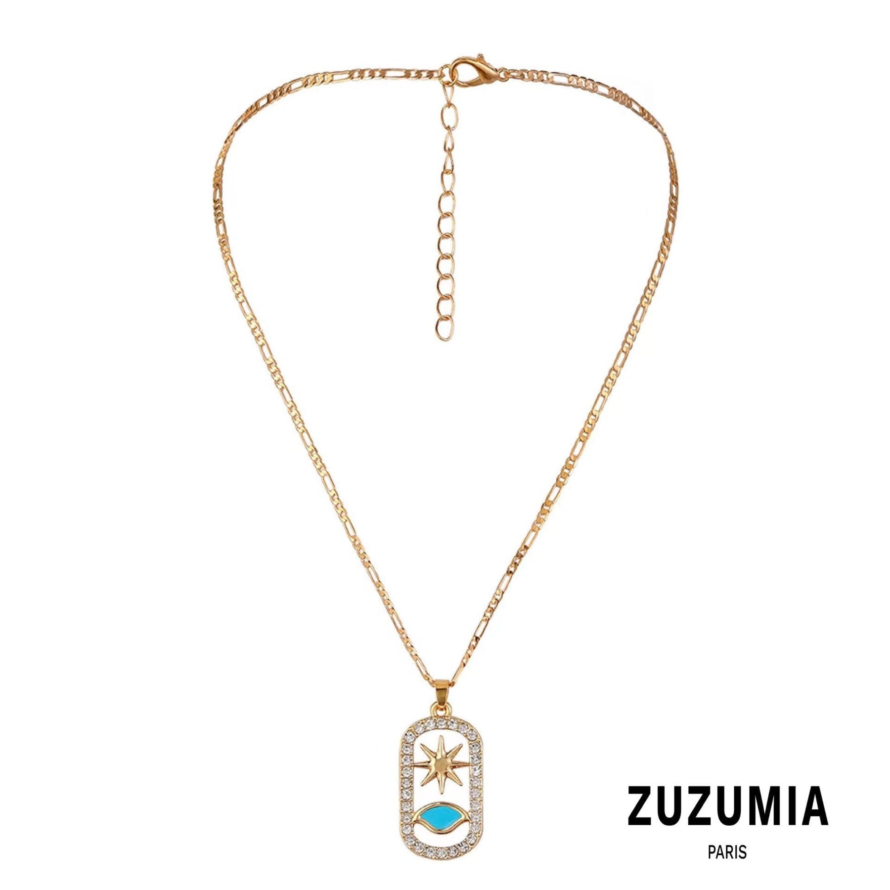 Moon and Star Necklace - zuzumia