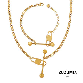 Lock & Key Jewelry Set - zuzumia