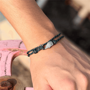 Whale Tail Anchor Bracelet - zuzumia