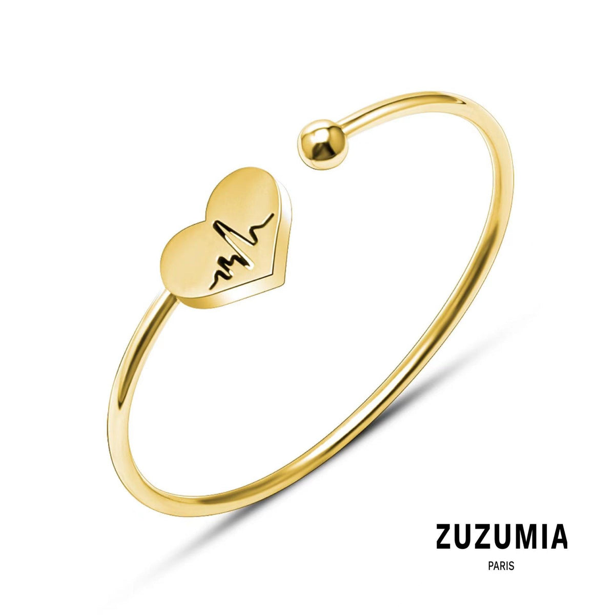 Electrocardiogram Charm Bracelet - zuzumia