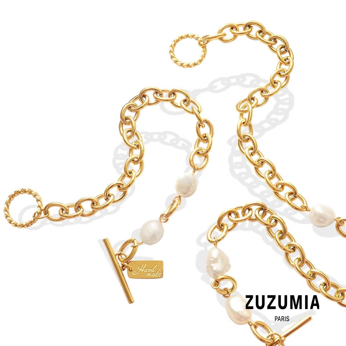 Freshwater Pearls OT Clasp Bracelets - zuzumia