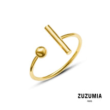 T-shaped Ball Ring - zuzumia