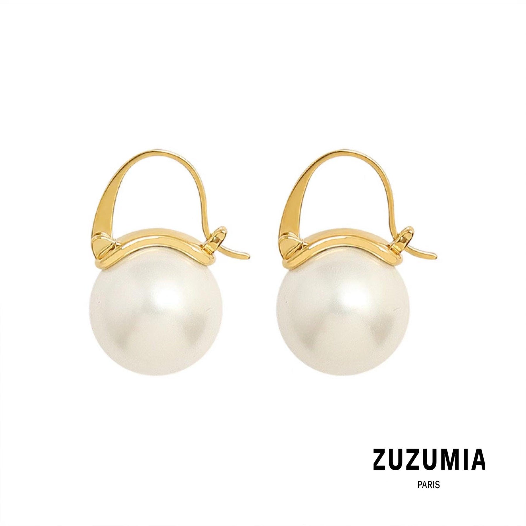 Pearl Stud Earrings - zuzumia