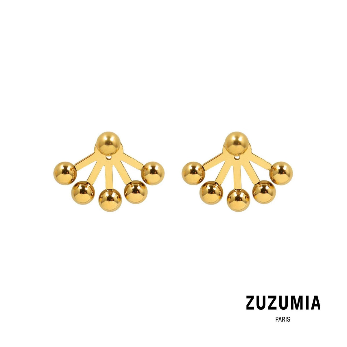 Beads Stud Earrings - zuzumia