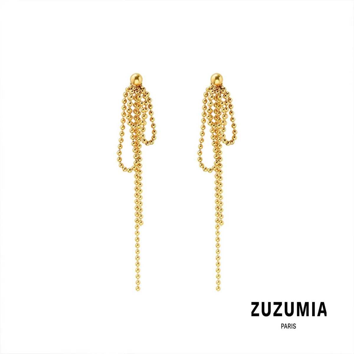 Irregular Fringe Earrings - zuzumia