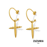 Cross Earrings - zuzumia