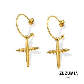 Cross Earrings - zuzumia