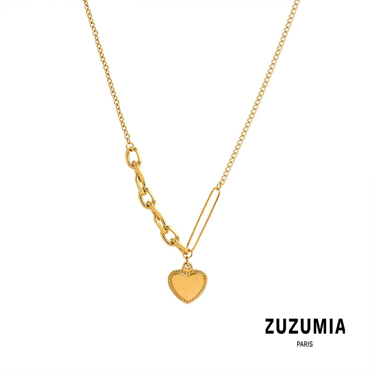 Hip Hop Heart Necklace - zuzumia