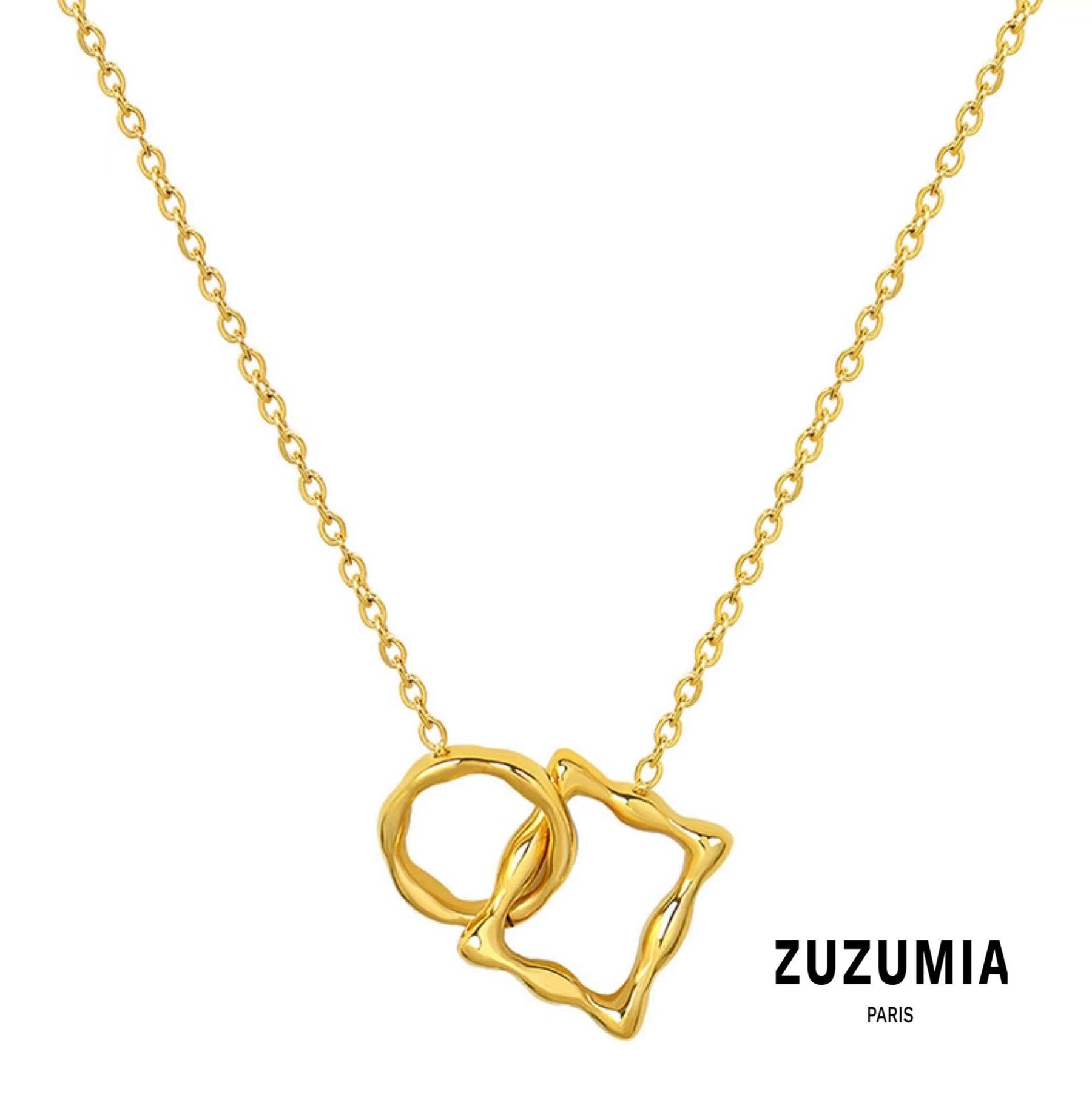 Round Square Clasp Necklaces - zuzumia