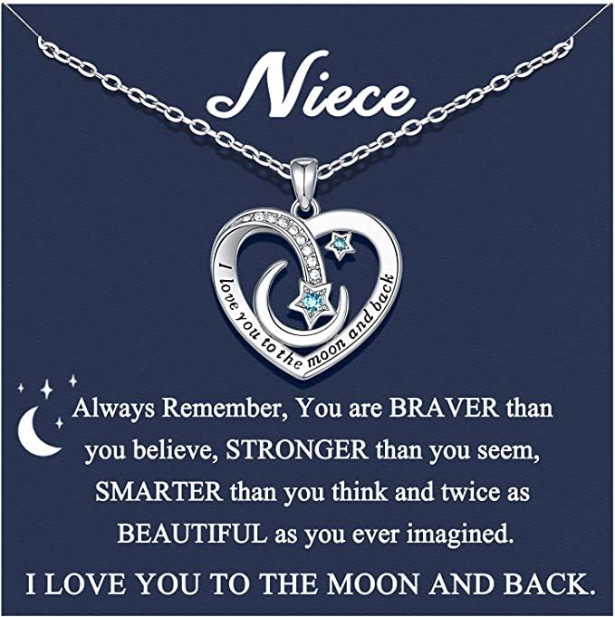 I Love You to The Moon and Back Necklace - zuzumia