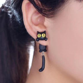 Funny Cat Earrings - zuzumia