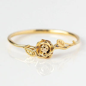 Birthstone Floral Ring - zuzumia