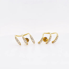 Claws Stud Earrings - zuzumia