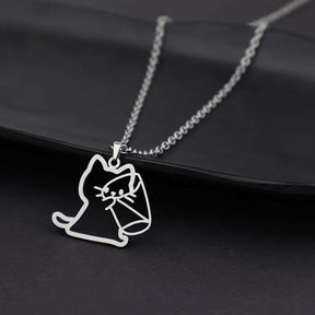 Cute Cat Necklace - zuzumia