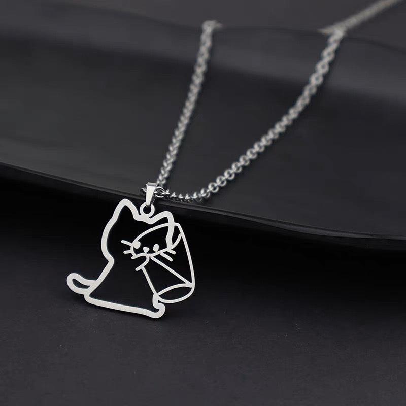 Cute Cat Necklace - zuzumia