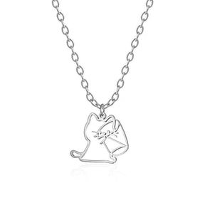 Cute Cat Necklace - zuzumia