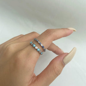 Evil Eye Zircon Rings - zuzumia