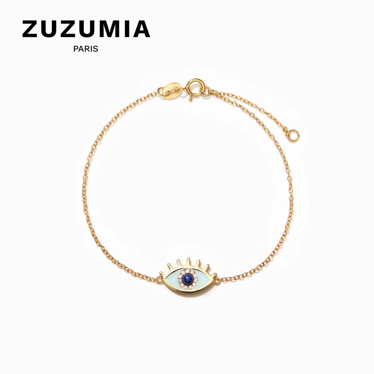 Evil Eye Sterling Silver Bracelet - zuzumia