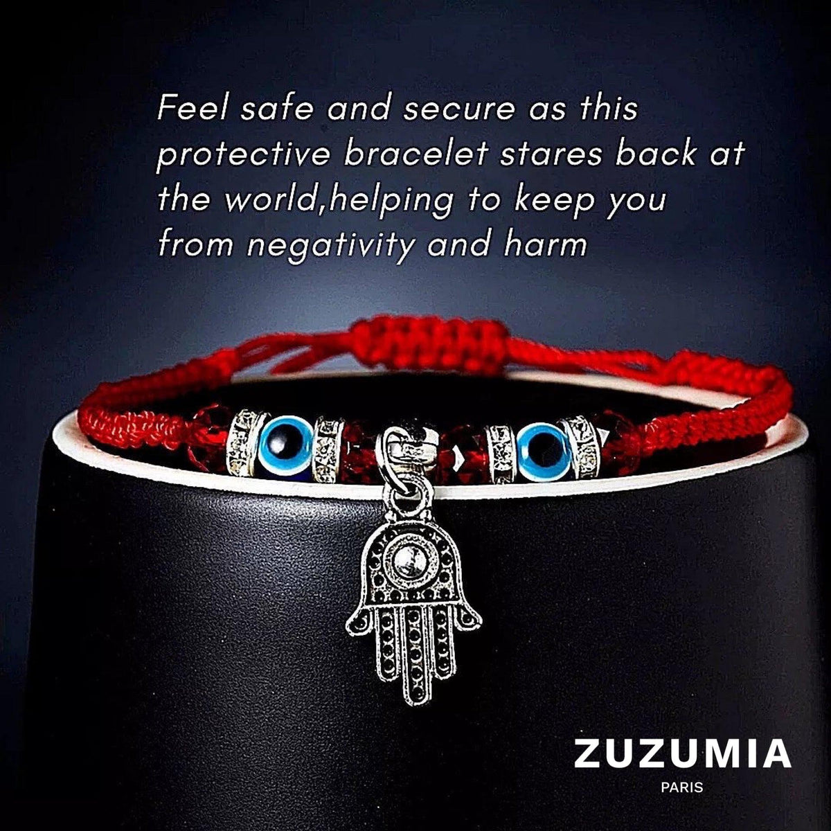 Evil Eye Red String Bracelet - zuzumia