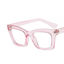 Fashion Square Transparent Eyeglasses - zuzumia