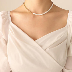 Pearl Bracelet & Necklace - zuzumia