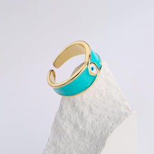 Evil Eye Ring - zuzumia