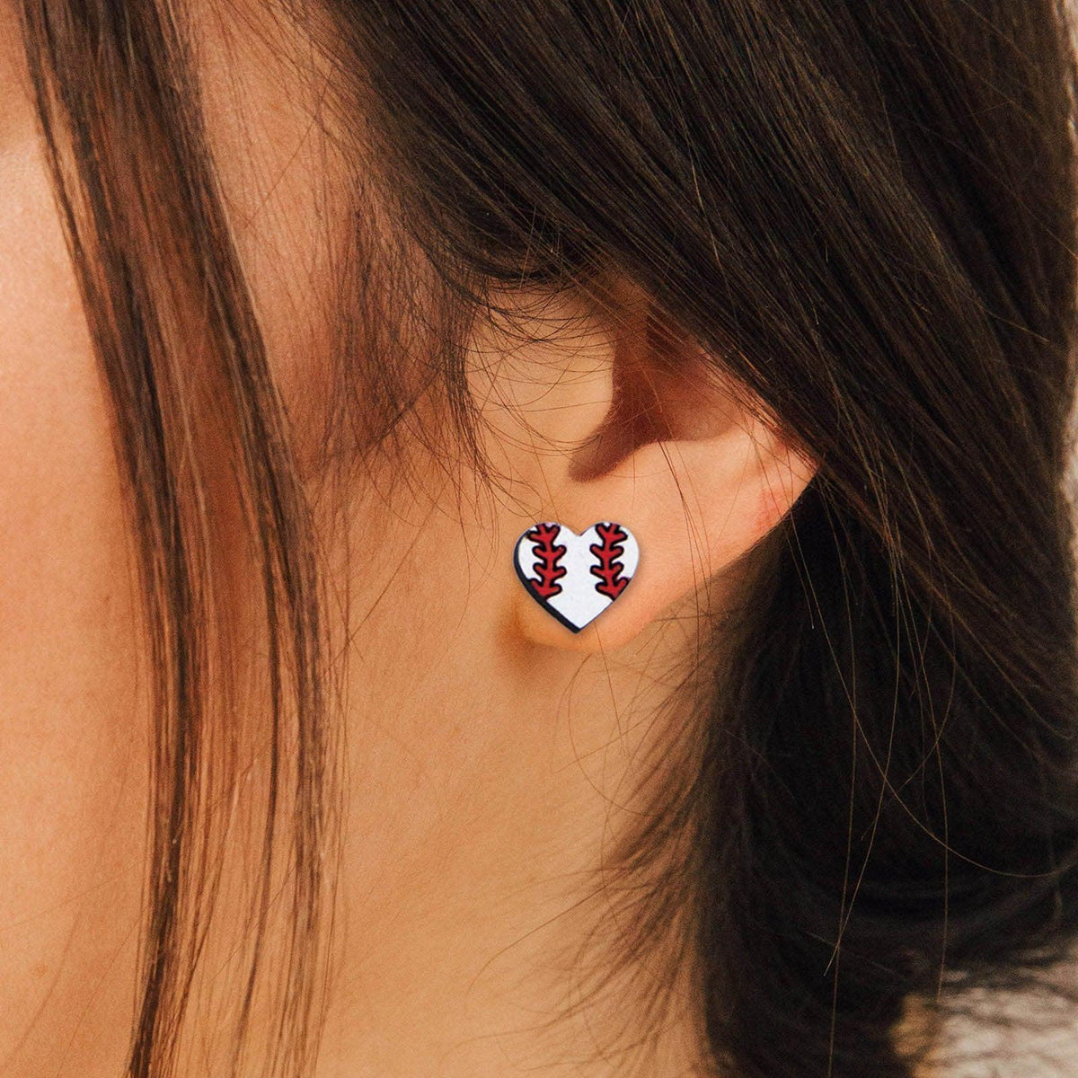 Handmade Baseball studs - zuzumia