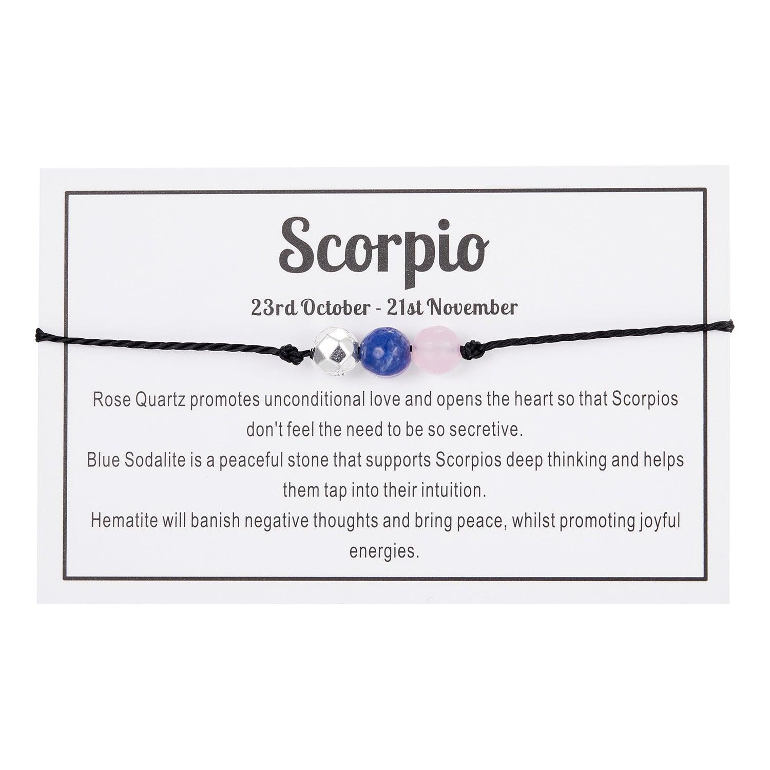 Zodiac Wish Bracelet - zuzumia