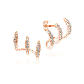 Claws Stud Earrings - zuzumia