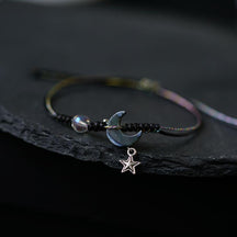 Star Moon Rope Couple Bracelet - zuzumia