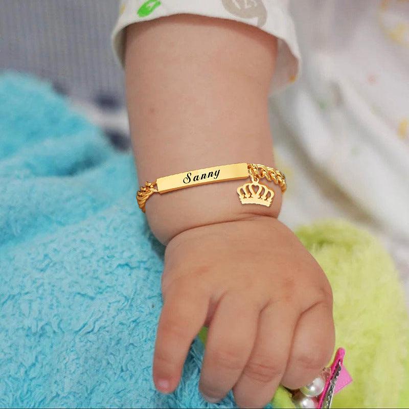 Baby Name Bracelet - zuzumia