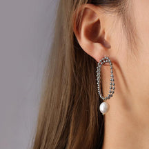 Pearls Layering Beaded Earrings - zuzumia