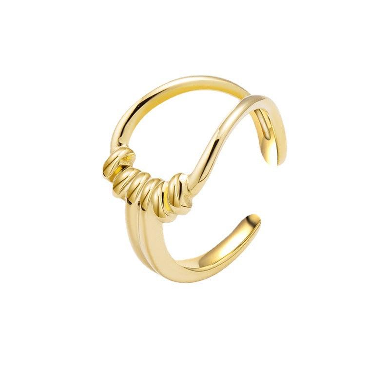 Wide Adjustable Ring - zuzumia