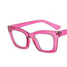 Fashion Square Transparent Eyeglasses - zuzumia