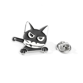 Black Knifecat Brooch - Buy 3 Get 3 Free - zuzumia