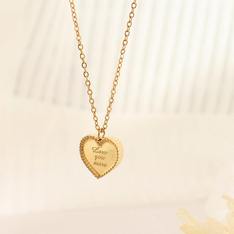 Heart Pendant Necklace - zuzumia