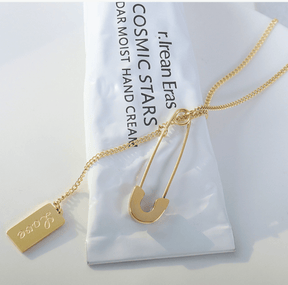 Clip Love Letter Necklace - zuzumia