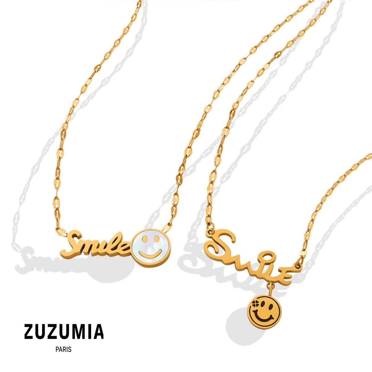 Seashell Smile Necklace - zuzumia