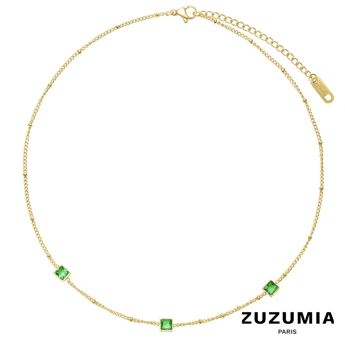 Single Layer Beryl Necklaces - zuzumia