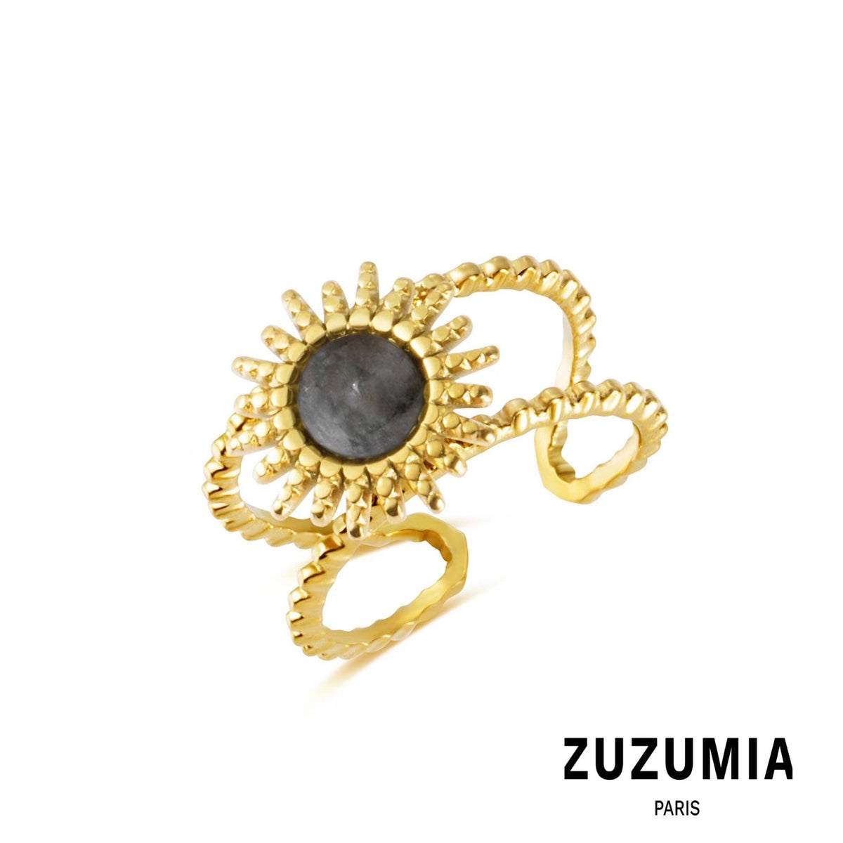 Sunflower Opening Vintage Ring - zuzumia