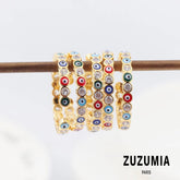 Evil Eye Zircon Rings - zuzumia