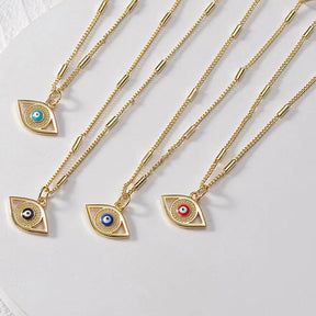 Evil Eye Pendant Necklace - zuzumia