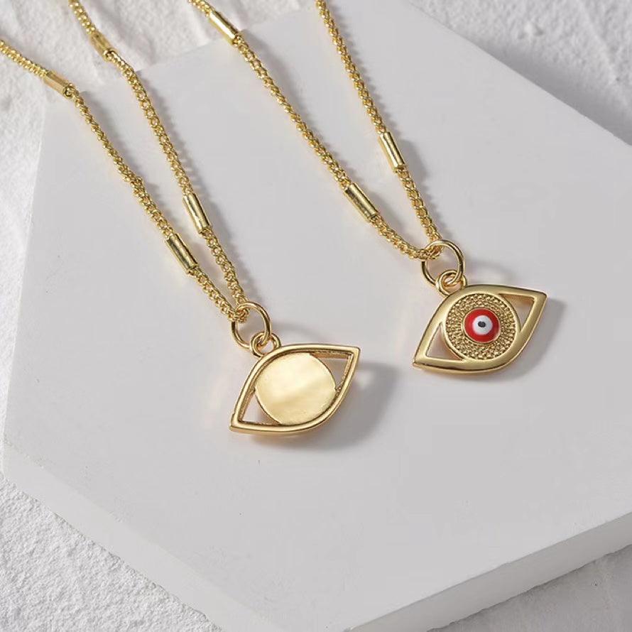 Evil Eye Pendant Necklace - zuzumia