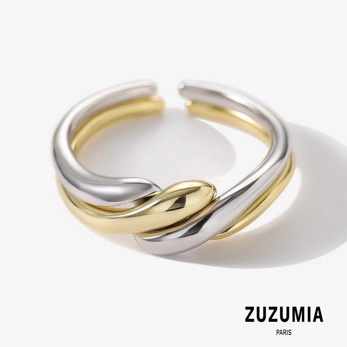 Wave Stacking Ring - zuzumia