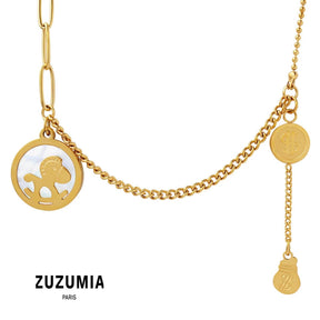 Hobbyhorse Pendant Necklace - zuzumia