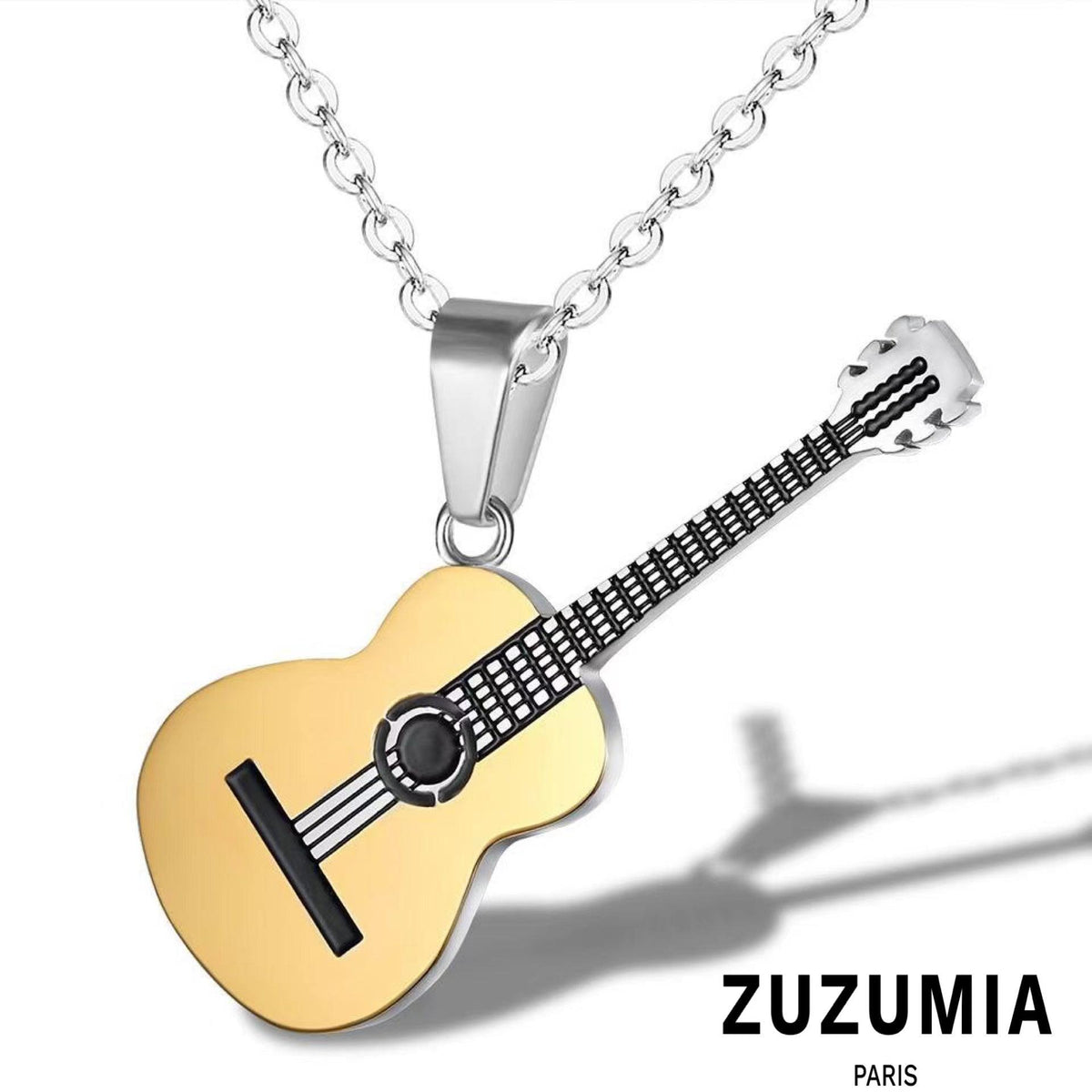 Hip Hop Rock Guitar Necklace - zuzumia