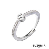 Initials Letter Ring - zuzumia